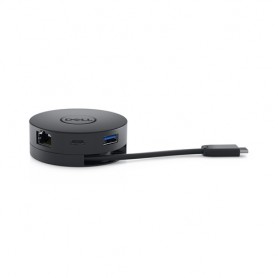 DELL Mobile Adapter DA300 Cablato USB 3.2 Gen 2 (3.1 Gen 2) Type-C Nero (VG774)