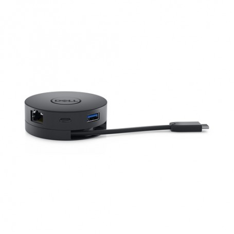 DELL Mobile Adapter DA300 Cablato USB 3.2 Gen 2 (3.1 Gen 2) Type-C Nero (VG774)