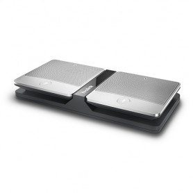Yealink CPW90 Nero, Argento Microfono da conferenza (CPW90 WIFI MIC PACK)