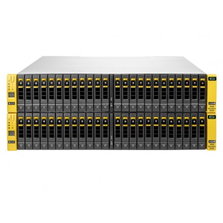 Hewlett Packard Enterprise 3PAR 8450 Server di archiviazione Armadio (4U) Collegamento ethernet LAN Nero, Giallo (H6Z24B)