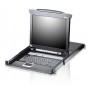 Aten CL5708N switch per keyboard-video-mouse (kvm) Montaggio rack Nero (CL5708N-ATA-2XK06UG)