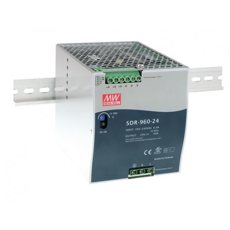 MEAN WELL Stromversorgung alimentatore per computer 960 W Metallico (SDR-960-24)