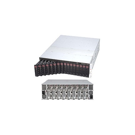 Supermicro SYS-5039MS-H8TRF sistema barebone per server Intel® C236 LGA 1151 (Presa H4) Armadio (3U) Nero, G (SYS-5039MS-H8TRF)