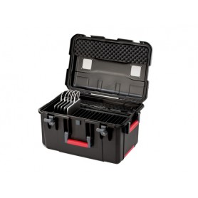 Parat PARAPROJECT Case CC20 Nero, Rosso Interno (6433010399)