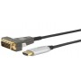 Microconnect HDM1924120OP cavo e adattatore video 20 m DVI-D HDMI tipo A (Standard) Nero (HDM1924120OP)