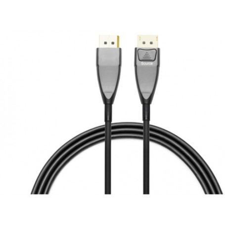 Microconnect DP-MMG-2500V1.4OP cavo DisplayPort 25 m Nero (DP-MMG-2500V1.4OP)