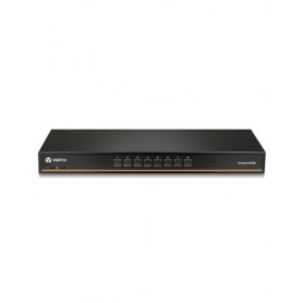 Vertiv Avocent AV108-400 switch per keyboard-video-mouse (kvm) Montaggio rack Nero (AV108-400)