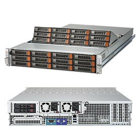 Supermicro SSG-6029P-E1CR24L sistema barebone per server Intel® C621 LGA 3647 (Socket P) Armadio (2U) Nero (SSG-6029P-E1CR24L)
