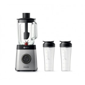 Philips Avance Collection HR3655/00 frullatore Frullatore da tavolo Nero, Metallico (HR3655/00)