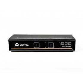 Vertiv Avocent SC820H-202 switch per keyboard-video-mouse (kvm) Montaggio rack Nero (SC820H-202)