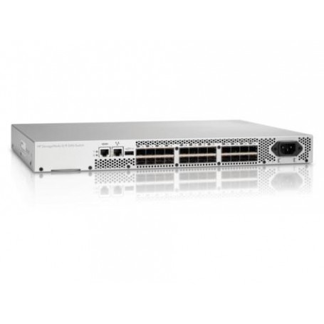 Hewlett Packard Enterprise StoreFabric HPE 8/8 Gestito Supporto Power over Ethernet (PoE) 1U Grigio (AM867C)