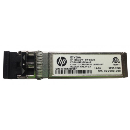 Hewlett Packard Enterprise 16GB SFP+ Short Wave 1-pack Extended Temperature Transceiver modulo del ricetrasmettitore di (E7Y09A)