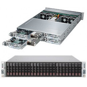Supermicro SuperServer 2028TP-HC1TR Intel® C612 LGA 2011 (Socket R) Armadio (2U) Nero (SYS-2028TP-HC1TR)