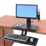Ergotron WorkFit -A 61 cm (24") Nero (24-390-026)