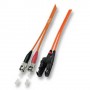 Alcasa E2000 - ST 15m M/M cavo a fibre ottiche E-2000 OS2 Arancione (LW-715ET)
