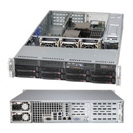 Supermicro CSE-825TQ-R500WB computer case Supporto Nero 500 W (CSE-825TQ-R500WB)