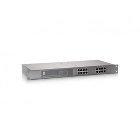 LevelOne FEP-1611 switch di rete Non gestito Fast Ethernet (10/100) Supporto Power over Ethernet (PoE) Grigio (FEP-1611)