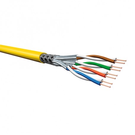 Secomp AWG 23 1000m cavo di rete Giallo Cat7 S/FTP (S-STP) (21.15.7772)