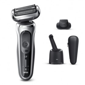 Braun Series 7 70-S7200cc Rasoio Trimmer Argento (70-S7200cc)