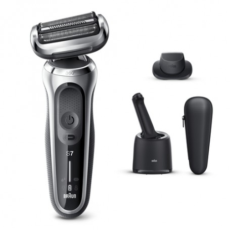 Braun Series 7 70-S7200cc Rasoio Trimmer Argento (70-S7200cc)
