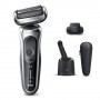 Braun Series 7 70-S7200cc Rasoio Trimmer Argento (70-S7200cc)