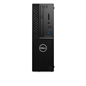 DELL Precision 3431 DDR4-SDRAM E-2224 SFF Intel Xeon E 16 GB 256 GB SSD Windows 10 Pro Stazione di lavoro Nero (X3YV4)