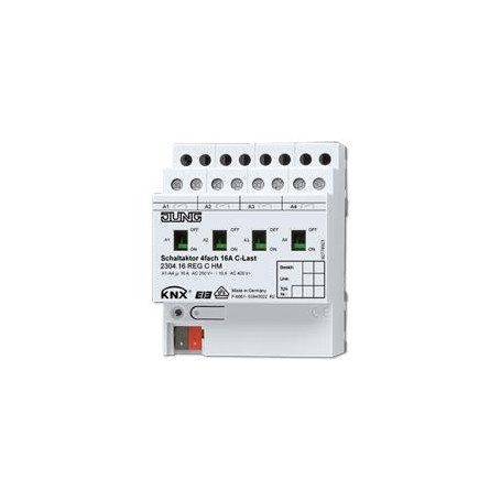 JUNG 2304.16 REGCHM attuatore elettrico Bianco (2304.16REGCHM)