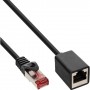 InLine B-76911X cavo di rete Nero 1 m Cat6 S/FTP (S-STP) (B-76911X)