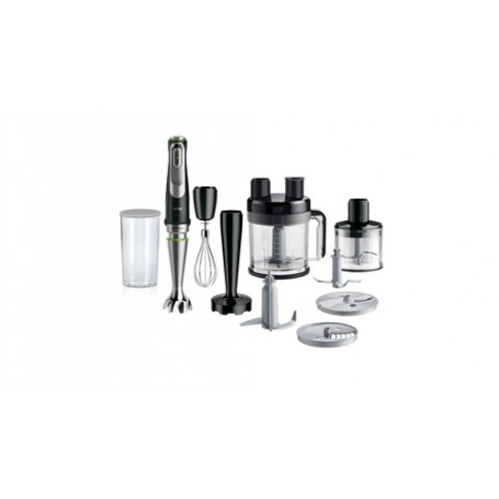 Braun MultiQuick 9 MQ 9187XLI 0,6 L Frullatore ad immersione 1200 W Nero, Acciaio inossidabile (MQ9187XLI)