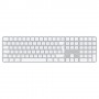 Apple Magic tastiera USB + Bluetooth Ungherese Alluminio, Bianco (MK2C3MG/A)