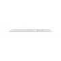 Apple Magic tastiera USB + Bluetooth AZERTY Francese Alluminio, Bianco (MK2C3F/A)