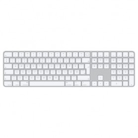Apple Magic tastiera USB + Bluetooth Danese Alluminio, Bianco (MK2C3DK/A)
