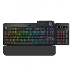 Mountain Everest Max tastiera USB QWERTZ Tedesco Nero (MG-EVK1B-CR1-DE)