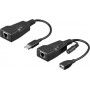 Microconnect USBEXT100M convertitore multimediale di rete Interno (USBEXT100M)