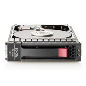 Hewlett Packard Enterprise 750GB, 3G, SATA, 7.2K rpm, LFF, 3.5-inch, Midline 3.5" (458930-B21)