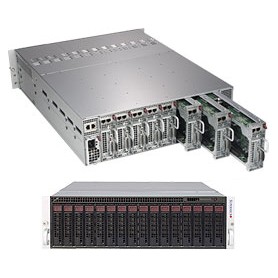 Supermicro SYS-5039MD8-H8TNR sistema barebone per server BGA 1667 Armadio (3U) Nero (SYS-5039MD8-H8TNR)