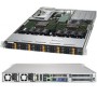 Supermicro SuperServer 1029UZ-TN20R25M Intel® C621 LGA 3647 (Socket P) Rack (1U) Nero, Grigio (SYS-1029UZ-TN20R25M)