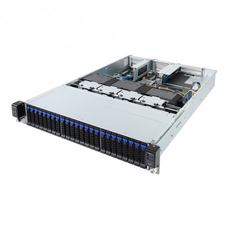 Gigabyte R281-G30 Intel® C621 LGA 3647 (Socket P) Armadio (2U) Nero, Grigio (6NR281G30MR-00)