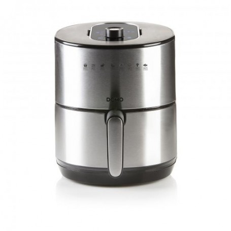 Domo DELI FRYER XL Singolo 4 L Indipendente Friggitrice ad aria calda Nero, Acciaio inossidabile (DO530FR)