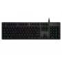 Logitech G G512 CARBON LIGHTSYNC RGB Mechanical Gaming Keyboard with GX Red switches tastiera USB Nordic Carbonio (920-009367)
