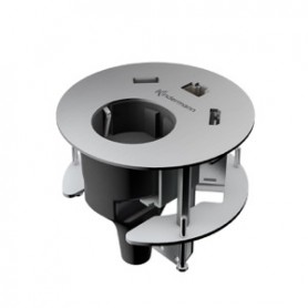 Kindermann 7449000040 presa energia Acciaio inossidabile (7449000040)