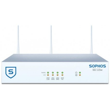 Sophos SG 115w rev.3 firewall (hardware) Desktop 2700 Mbit/s (SA1B23SEK)