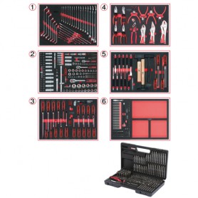 KS Tools 713.0598 set di strumenti meccanici 598 strumenti (713.0598)