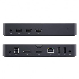 DELL 452-BBOU replicatore di porte e docking station per notebook Cablato USB 3.2 Gen 1 (3.1 Gen 1) Type-A Nero (DWTH8)