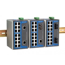 Moxa EtherDevice™ Switch EDS-316, Multi Mode, SC Connector (-40 - 75˚C) Non gestito (EDS-316-M-SC-T)