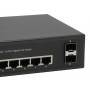 LevelOne GEP-1023W90 switch di rete Gigabit Ethernet (10/100/1000) Supporto Power over Ethernet (PoE) Nero (GEP-1023W90)