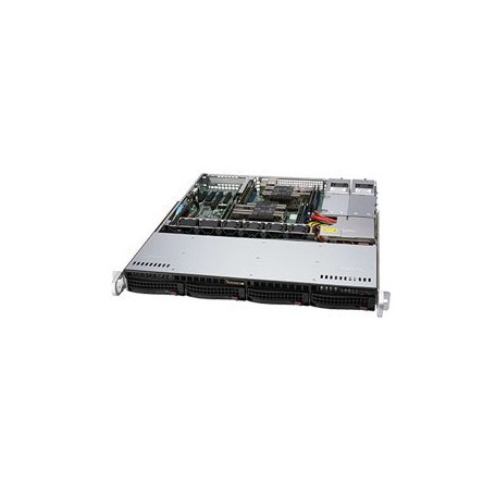Supermicro SuperChassis 813MF2TQC-R608CB Supporto Nero, Grigio 600 W (CSE-813MF2TQC-R608CB)