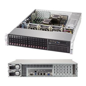 Supermicro SYS-2029P-C1R sistema barebone per server Intel® C621 LGA 3647 (Socket P) Armadio (2U) Nero (SYS-2029P-C1R)