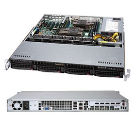 Supermicro SYS-6019P-MT sistema barebone per server Intel® C621 LGA 3647 (Socket P) Rack (1U) Nero (SYS-6019P-MT)