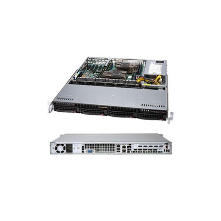Supermicro SYS-6019P-MT sistema barebone per server Intel® C621 LGA 3647 (Socket P) Rack (1U) Nero (SYS-6019P-MT)
